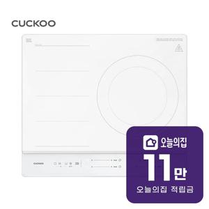 [렌탈] 미식컬렉션 셰프스틱 프리존 화이트 인덕션 3구 퓨어화이트 CIR-GP301FAW