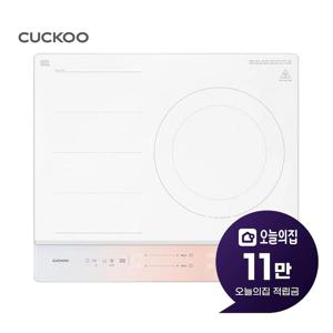 [렌탈] 미식컬렉션 셰프스틱 프리존 화이트 인덕션 3구 CIR-GP301FAP
