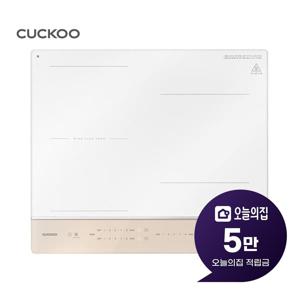[렌탈] 미식컬렉션 화이트 인덕션 3구 (핑크) CIR-E301FGP