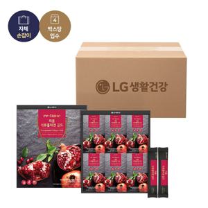 추석식품선물세트 리튠 석류콜라겐젤리 골드 15ML*42포x4개