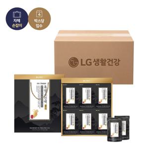 추석식품선물세트 리튠 흑염소진액 골드 50ML*24포x4개