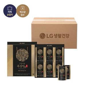 추석식품선물세트 리튠 구증구포 흑삼진 골드 50ML*24포x4개