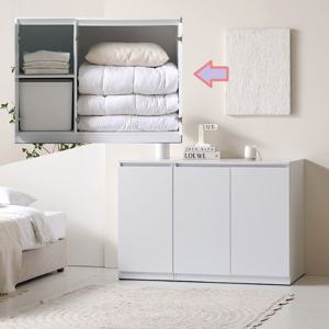 안방선반장 2단이동선반 170도 경첩양문형세트1200 흰색