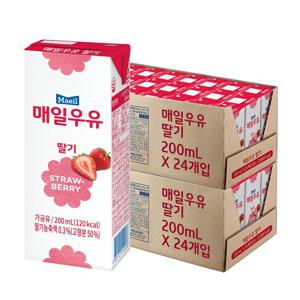 매일우유 딸기 200ml 48팩
