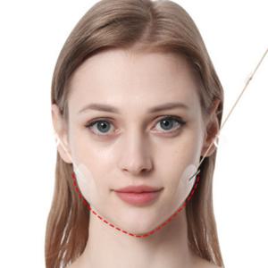 얼굴 리프팅 테이프 처진 볼살 페이스 탄력 브이라인 스티커 패치 리프트 주름 턱선