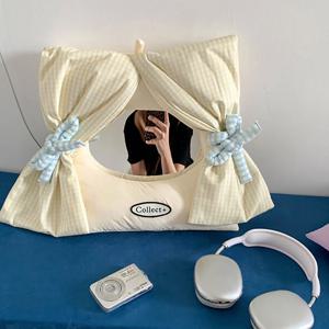 [해외] 윈도우 패브릭 벽 거울 아이방 인테리어 창문 거울 셀카