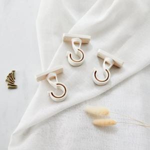 25MM 아이보리 브라켓_3PCS