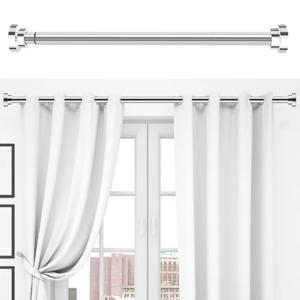 커튼 압축봉 스텐 못없이 무타공 커텐봉 걸이 155~260cm 길이조절