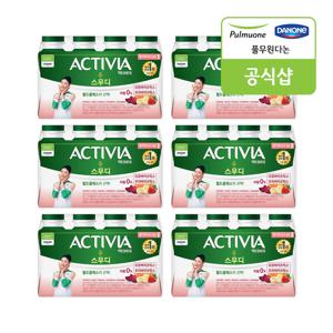 풀무원 액티비아 스무디 딸기바나나 4입 (150ml*4입)*6개