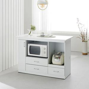 아일랜드 식탁 홈바 테이블 바테이블 1200 2색상 2단 서랍