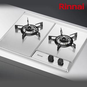 25년형 빌트인 고화력 2구 실버 가스쿡탑(건전지타입)