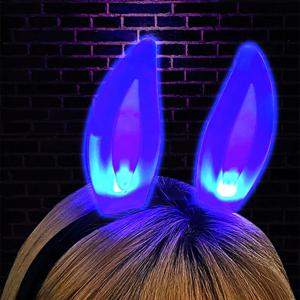 LED 야광 토끼 곰돌이 반짝반짝 파티 머리띠