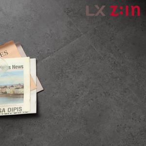 LX 프리미엄 감성 데코타일 600각 비접착식 DBT 3081 콘크리트 그레이