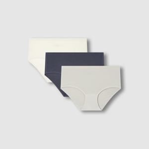 여 모달 노라인 힙허거 팬티 3P (3 colors)