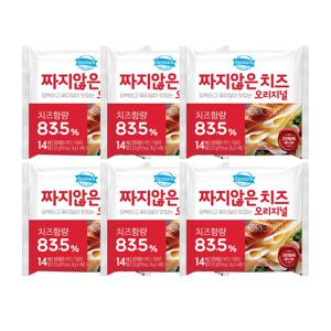 덴마크 짜지않은치즈 252g*6개 3종 (오리지널/고칼슘/고단백)