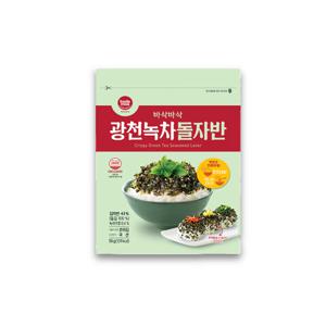 김자반 광천 녹차 돌자반 돌김자반 55g, 2봉
