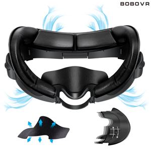 메타퀘스트3 안면폼 F3 가죽 환기커버 빛샘방지 BOBOVR 악세사리
