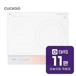 [렌탈] 미식컬렉션 셰프스틱 프리존 화이트 인덕션 3구 오로라핑크 CIR-GP301FAP