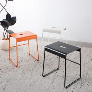 철제 A형 스툴 인테리어 보조의자 카페 철제 2size