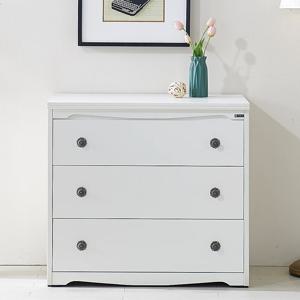 디베 3단 서랍장 옷 미니 체스트 서랍(880/화이트)