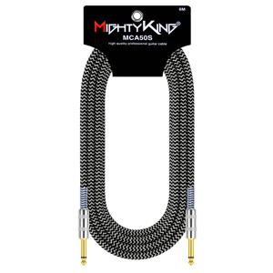 MCA50S 식스쉴드 일렉 베이스 기타케이블 TS 통기타 케이블 6m 기타잭