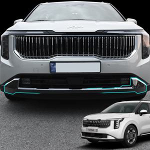 카니발 KA4 페이스리프트 튜닝 용품 프론트 범퍼 가니쉬 커버