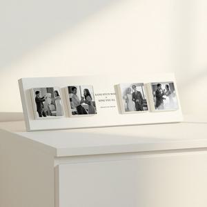 웨딩 사진 액자 아크릴 마그넷 포토테이블 결혼 소형 미니 액자