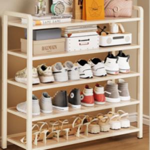 스탠드 신발 선반 스틸 우드 수납 조립식 신발장 팬트리 주방 선반
