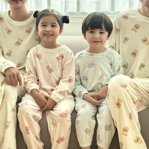 ECLL 울트라밍크 수면잠옷 상하세트