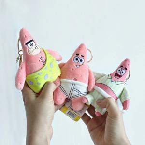 스폰지밥 뚱이 인형 키링 가방고리 백팩키링 가방참장식 키홀더 3type