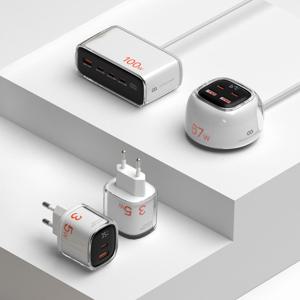 쁘띠차저 35W GaN PD3.0 PPS 2포트 초고속 듀얼 미니 멀티충전기 C타입