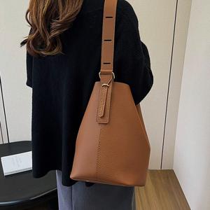 DIY 마이 숄더 버킷백 가방 만들기 풀세트 취미 공방 수업 가죽공예 (5colors)