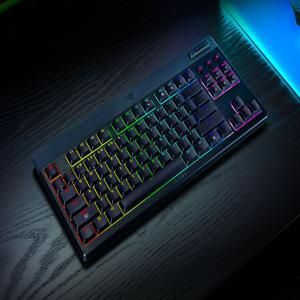 레이저코리아 블랙위도우 V4 로우 프로파일 TKL 하이퍼스피드 그린축 무선 게이밍 키보드