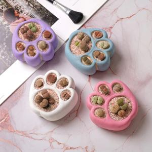 리톱스 고양이 발바닥 귀여운 다육이 감성 인테리어 거실 화분 장식품 신혼 선물