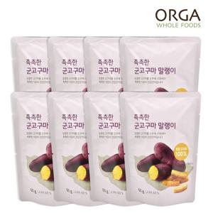 올가 ORGA 촉촉한 군고구마 말랭이(60g)*8봉