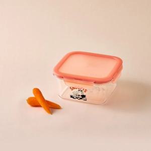 스누피 사각 밀폐용기 930ml 정사각 (LBF251)