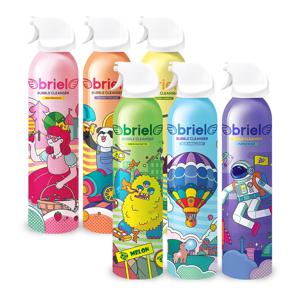 버블클렌저 200ml 6종 (레드+옐로우+블루+그린+오렌지+퍼플)_선물박스 별도