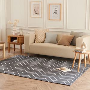 먼지없는 MC 헤링본 방수 사각 러그(200x250)