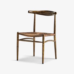 라티노 앤틱 빈티지 카페 테이블의자 (커브백 디자인)