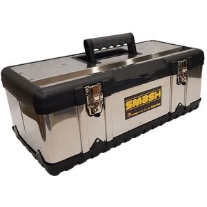 스텐레스 공구함 대형 X5  공구가방 캠핑 정리함 은색