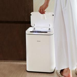 20L자동센서 스마트 대형 휴지통 냄새차단 원터치휴지통