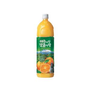 제주사랑감귤사랑 1.5L x 12개입