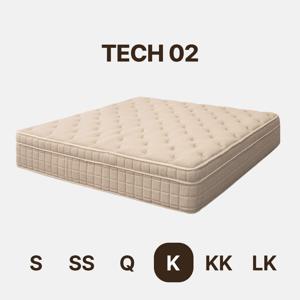 PH TECH 02 K 킹 침대 매트리스 유로탑 천연라텍스 독립스프링