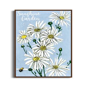 SEP Framed Poster_Autumn Garden Daisies