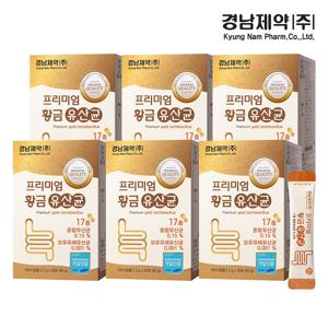 프리미엄 황금 유산균 2g x 30포 6박스(6개월분) / 17종 유산균