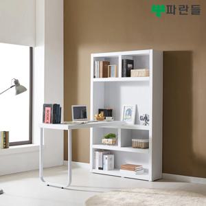 파란들가구 50T 1200 철다리 책장책상세트 학생책상세트