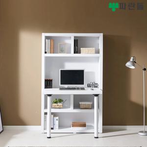 파란들가구 50T 1000 철봉다리 책장책상세트 학생책상