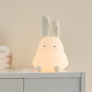 LED 잼버니 실리콘 무선 토끼 무드등 수유등(무선충전/타이머/밝기조절)