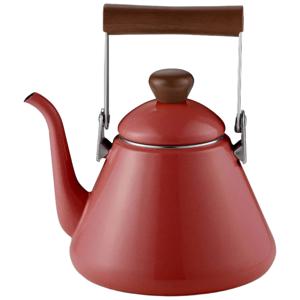 코카코 드립티 체리 주전자 1.7L 법랑 주전자 인덕션 커피 주전자