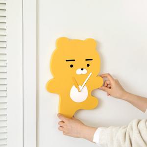 카카오프렌즈 에이프릴샤워 포인트 벽시계 어피치 인테리어